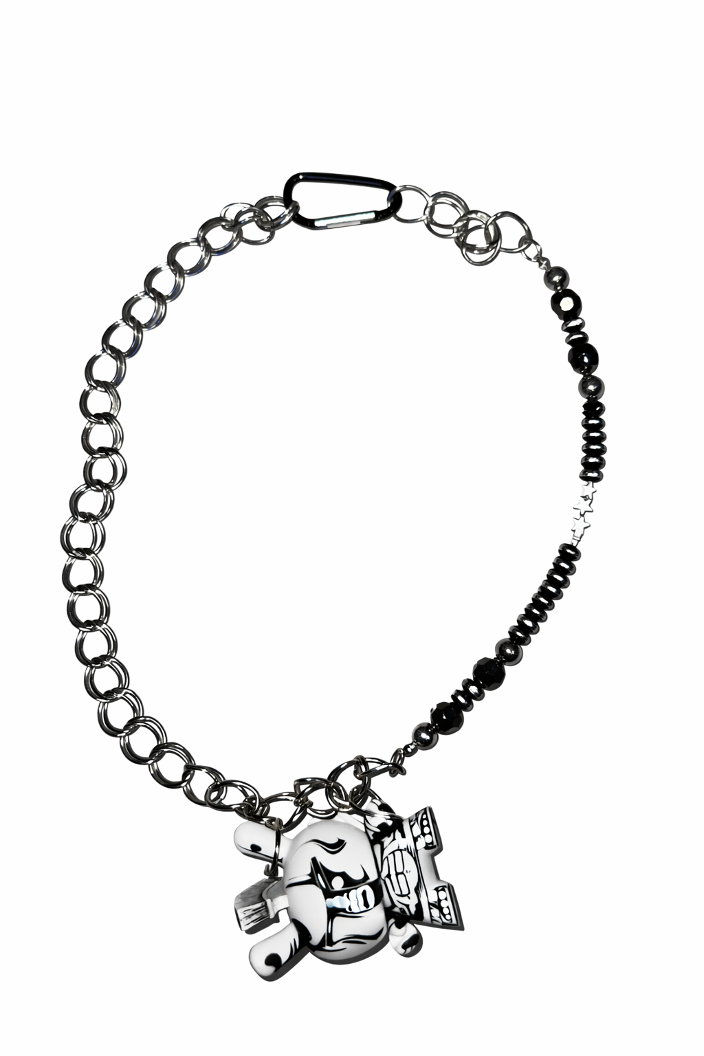 1 of 1 Midnight Warrior Statement Necklace