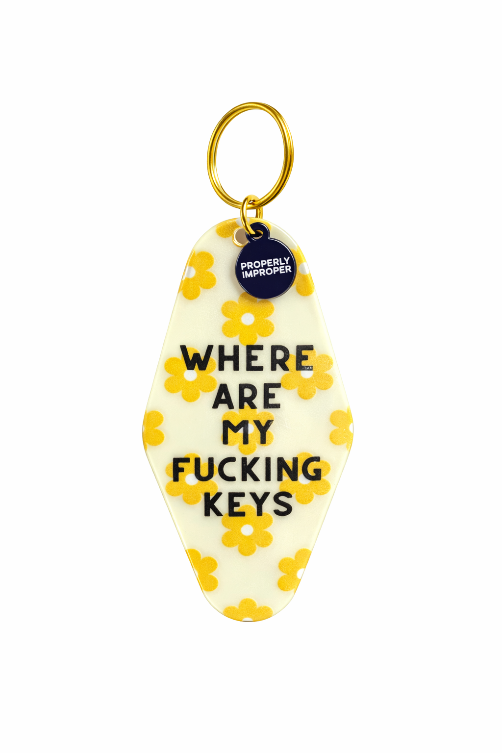 Where Are My F*cking Keys? – Daisy Keychain