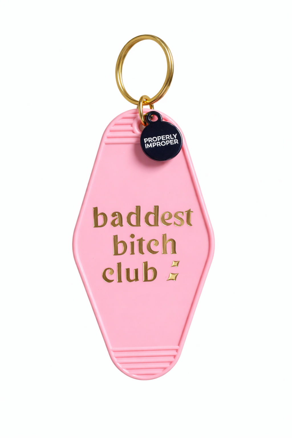 Baddest Bitch Club Keychain