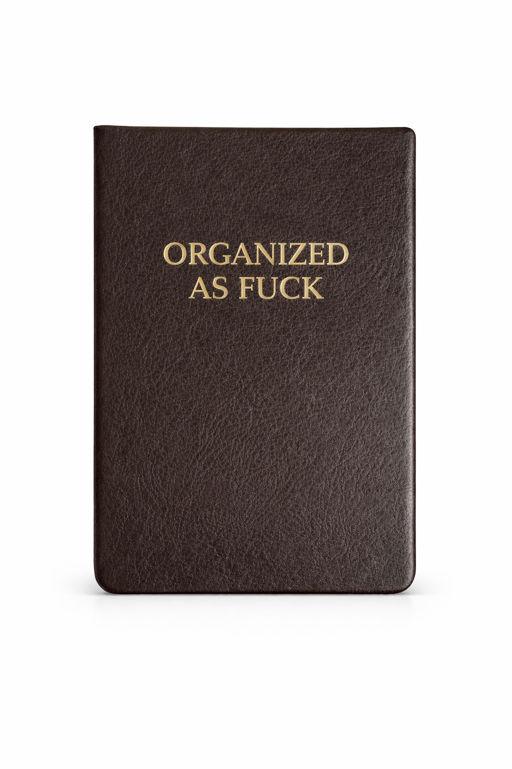 Organized As Fuck – Pocket Journal