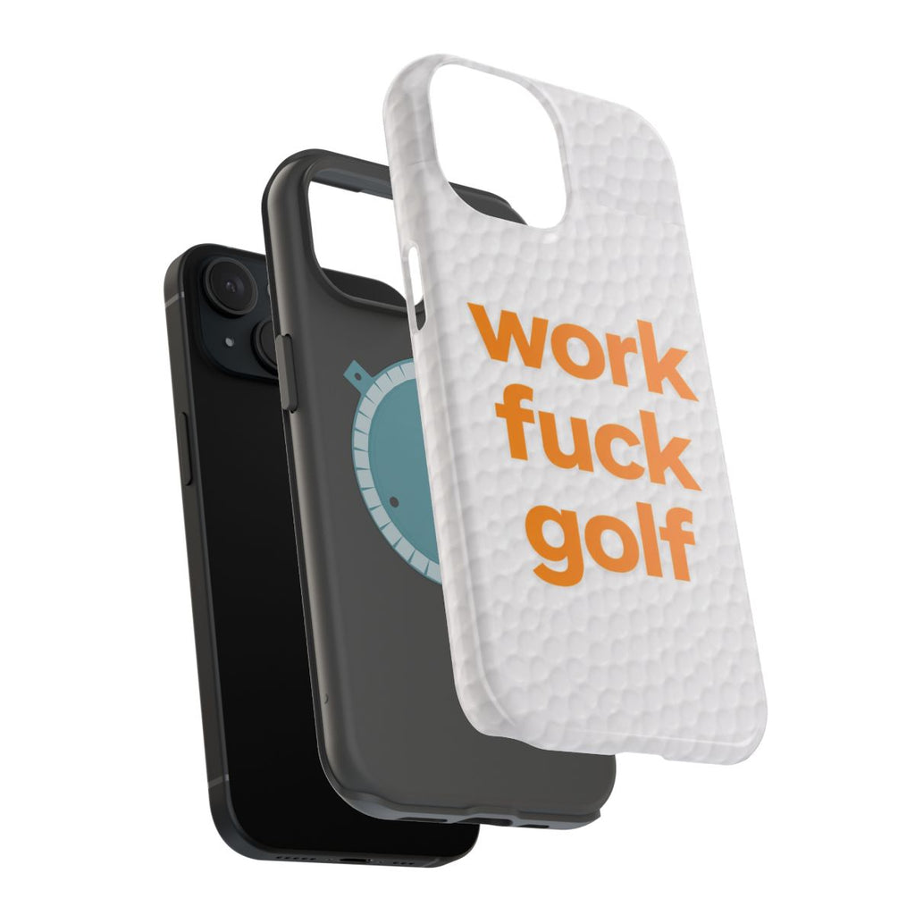Work Fuck Golf – Funny Golf Magnetic Impact‑Resistant Case
